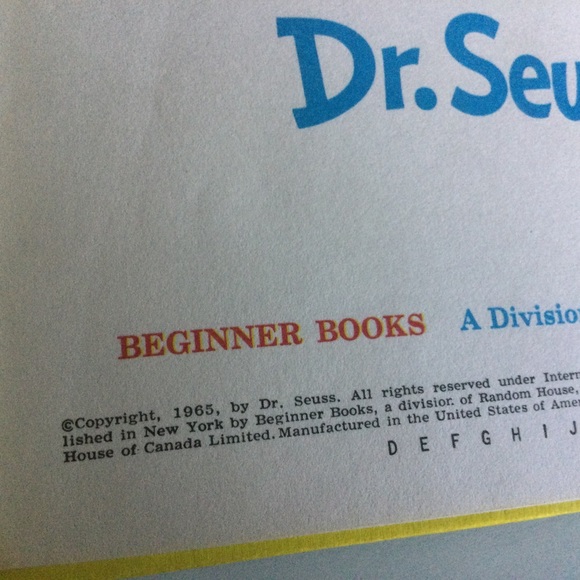 Fox in Socks by Dr Seuss 1965 edition. - Picture 3 of 3